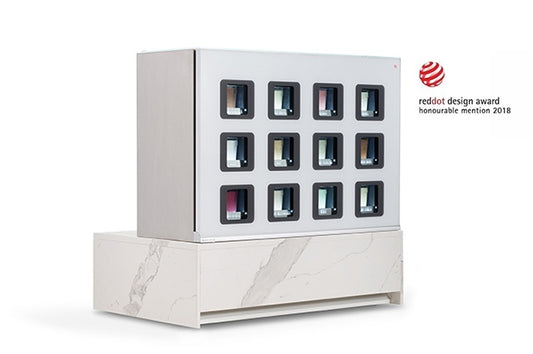 Insù Gelato Serve-Over Display Counter, Upright
