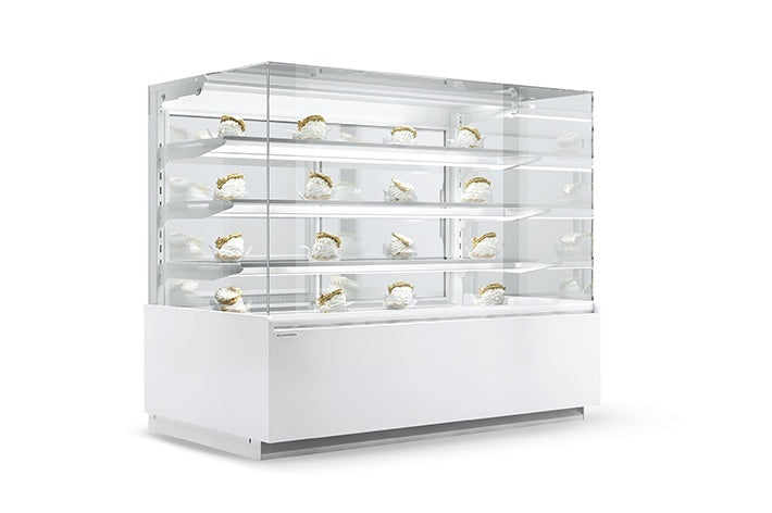 Carina Pastry Display Case, +3/+8°C, Plug-In