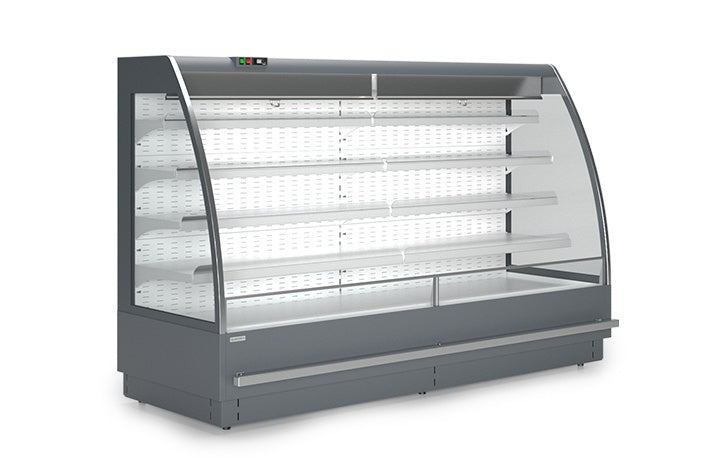 Aries Low Multideck Cabinet, Remote, -1/+7°C