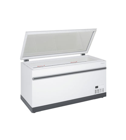 Chest Freezer, Glass Lid, 600 L, R290