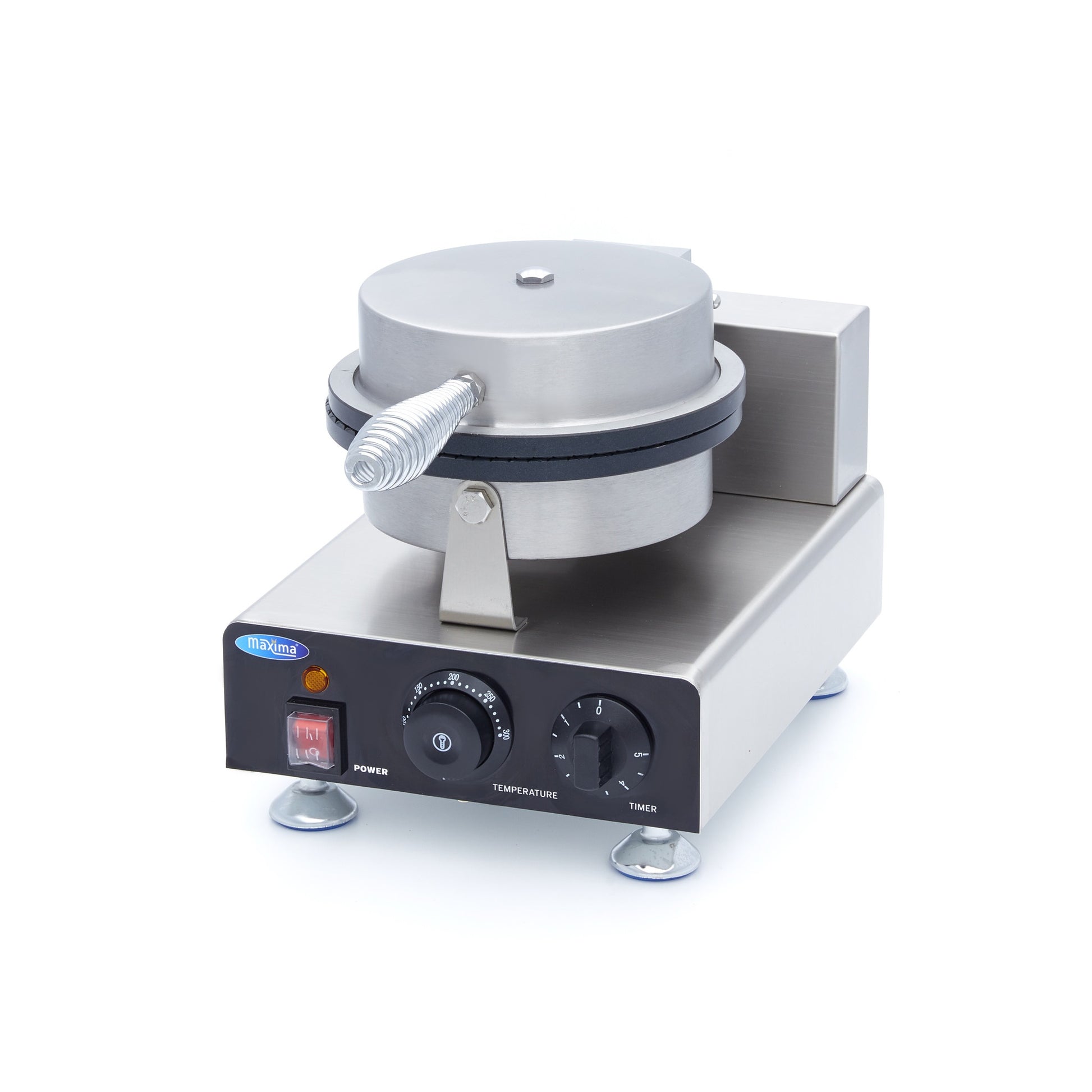 Ice Cream Cone Waffle Maker, 1 Plate, 1.0 kW