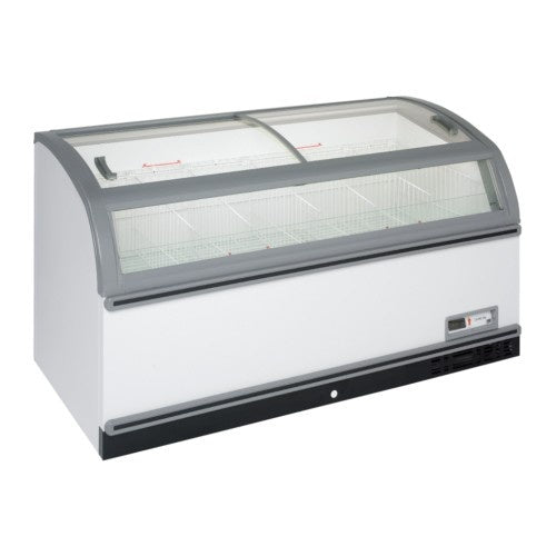 Classic Chest Freezer, 1700, Glass Lid, LED