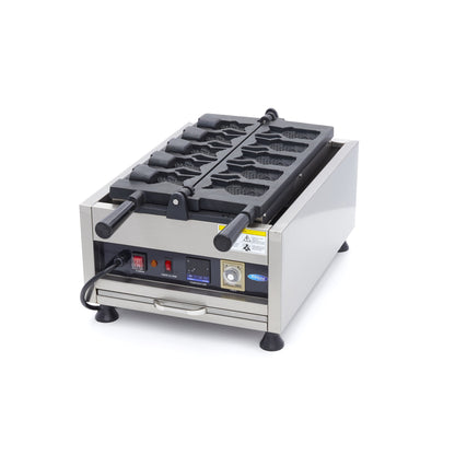 Taiyaki Fish Waffle Maker, 5 pcs, 3.2 kW