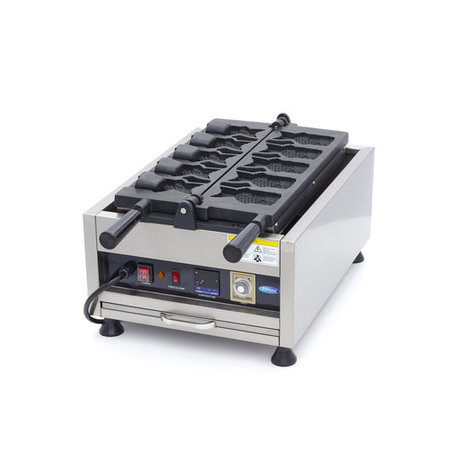 Taiyaki Fish Waffle Maker, 5 pcs, 3.2 kW