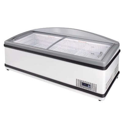 Chest Freezer Island Head Unit, Sliding Glass Lid