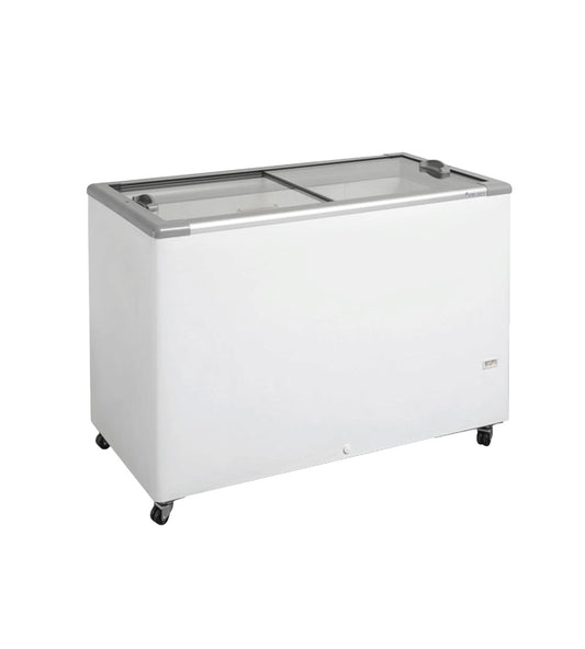 Chest Conservator Freezer, Glass Lid, -24/-16°C