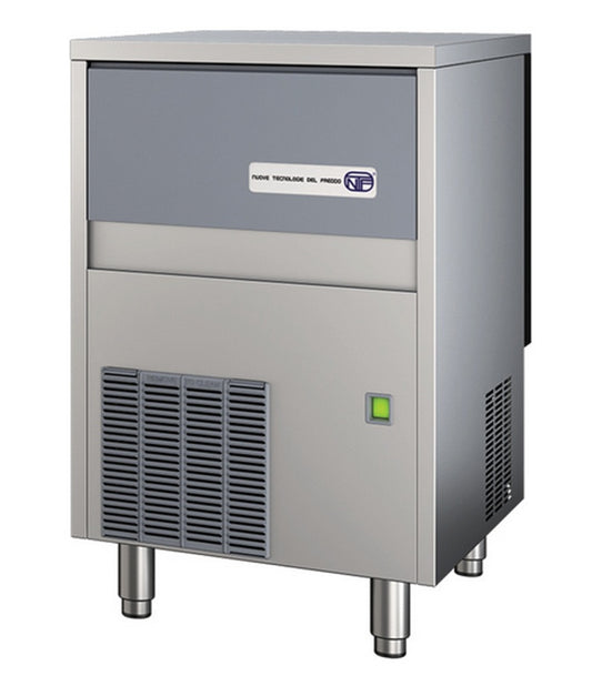 Undercounter Dice Ice Maker, 37 kg/24h, 16 kg Bin