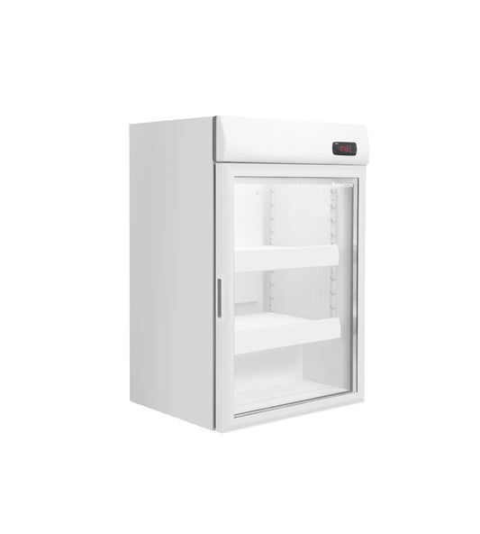 Under-Counter Display Fridge, 1 Glass Door, R290