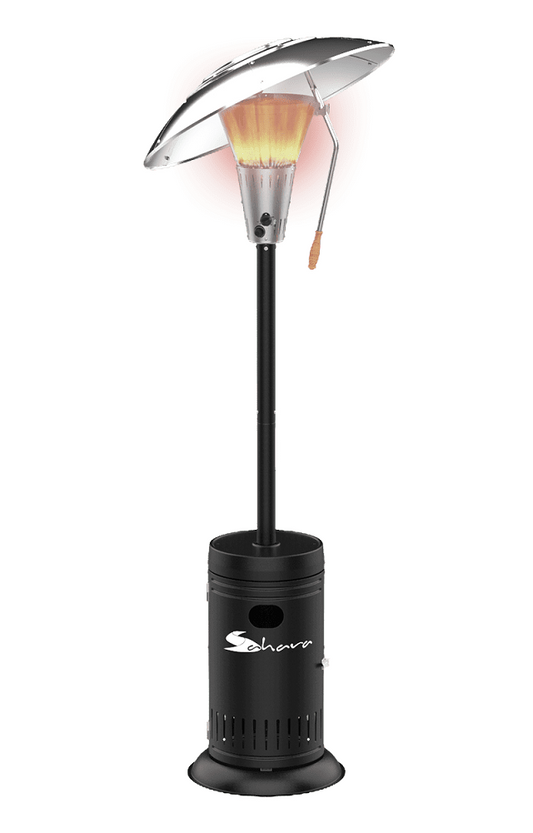 Freestanding Gas Patio Heater, 13 kW, 16 m²