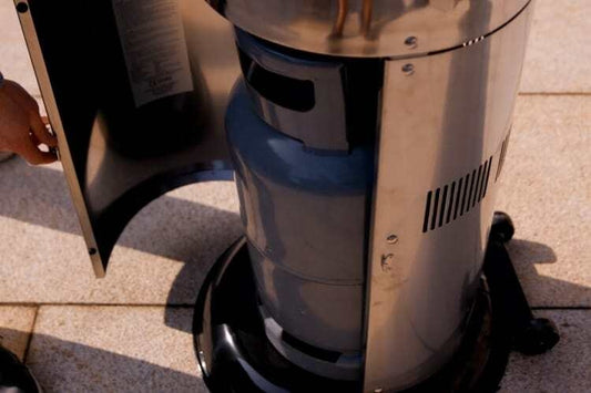 Veltron Gas Patio Heater Sahara Silver, 13 kW, 16 m²