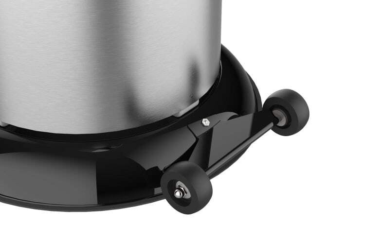 Gas Patio Heater, 13 kW, 16 m², Silver