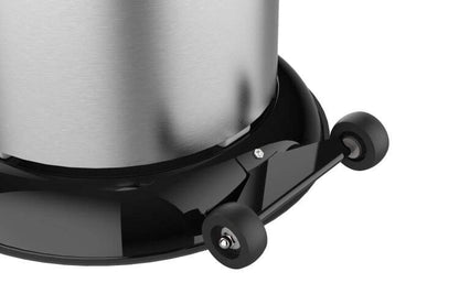 Gas Patio Heater, 13 kW, 16 m², Silver
