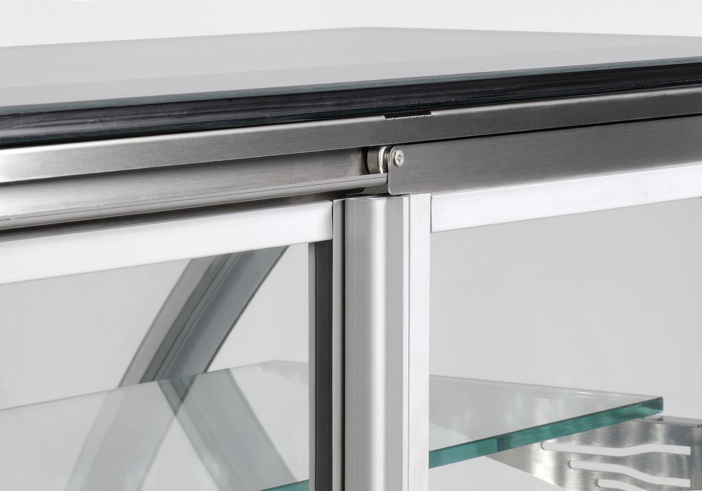 Self-Service Pastry Display Cabinet, 2-8°C, 0.72 kW
