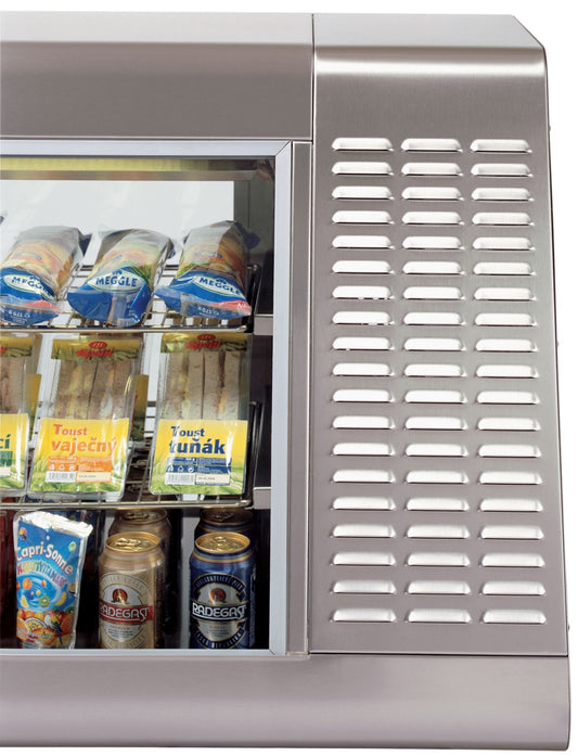 Refrigerated Countertop Showcase, 1.3 m², +2/+12°C