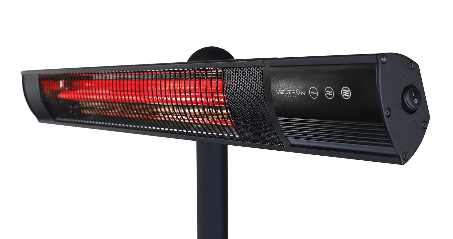 Infrared Patio Heater, Stand, 2.5 kW, IP65