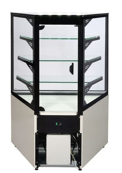 Cube Pastry Display Showcase, +4/+8°C, LED