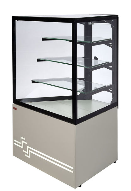 Cube Pastry Display Showcase, +4/+8°C, LED