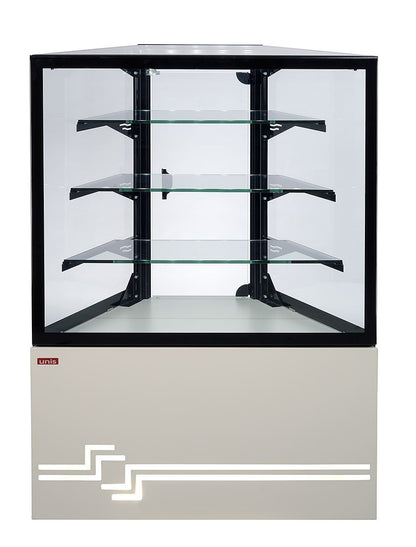 Cube Pastry Display Showcase, +4/+8°C, LED