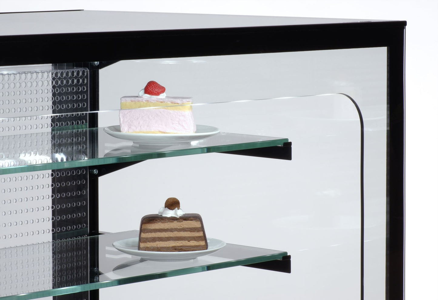 Cube Pastry Display Showcase, +4/+8°C, LED