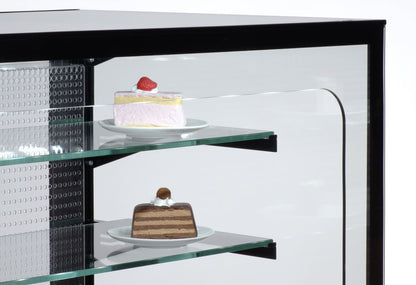 Cube Pastry Display Showcase, +4/+8°C, LED