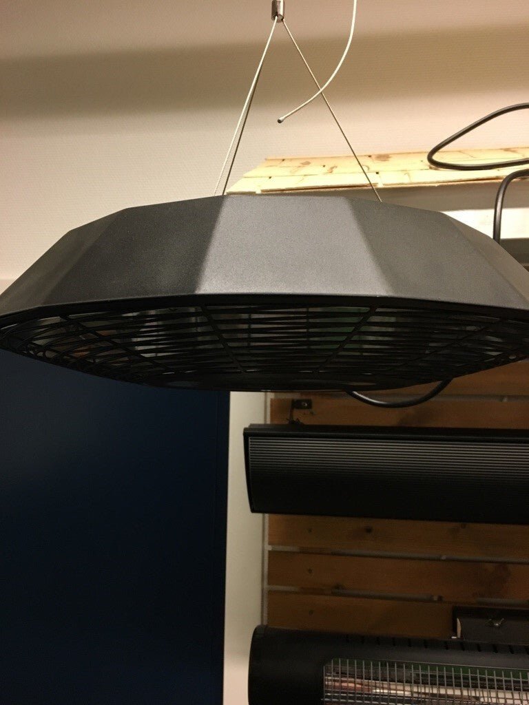 Ceiling Infrared Patio Heater with LED, 2 kW, IP24