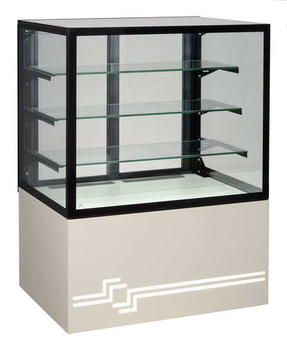 Cube Pastry Display Showcase, +4/+8°C, LED