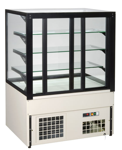 Cube Pastry Display Showcase, +4/+8°C, LED