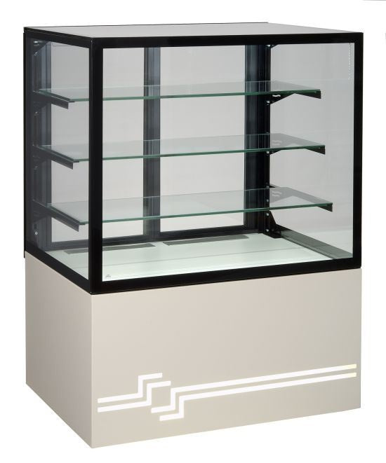Cube Pastry Display Showcase, +4/+8°C, LED