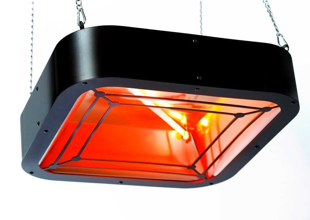 Ceiling Infrared Heater, 2 kW, IP65, 9 m²
