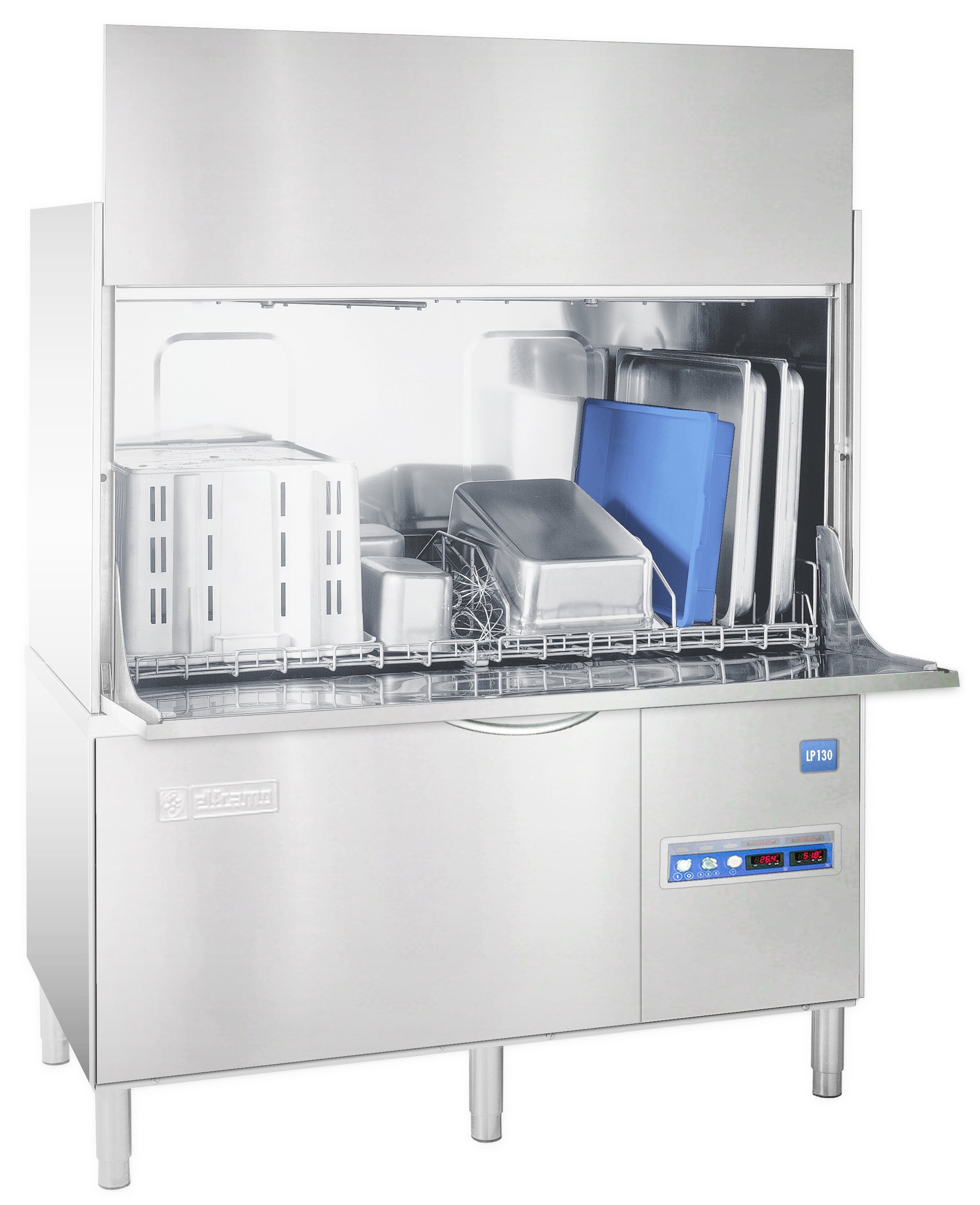 Front-Loading Pot Washer, 150 L, 25.6 kW