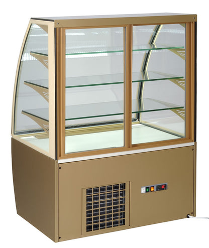 Pastry Display Cabinet, 3 Shelves, 4–8 °C
