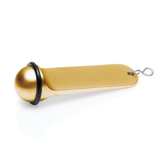 Was Room Key Ring Set, 110 mm, Titanium Gold, Set of 10