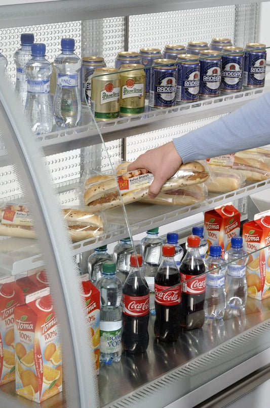 Georgia III Pastry Display Case, 4/8°C, Self-Service