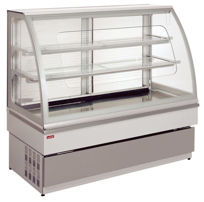 Georgia III Pastry Display Case, 4/8°C, Self-Service