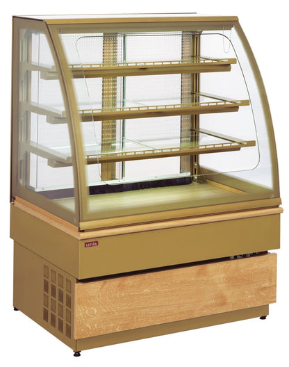 Georgia III Pastry Display Case, 4/8°C, Self-Service