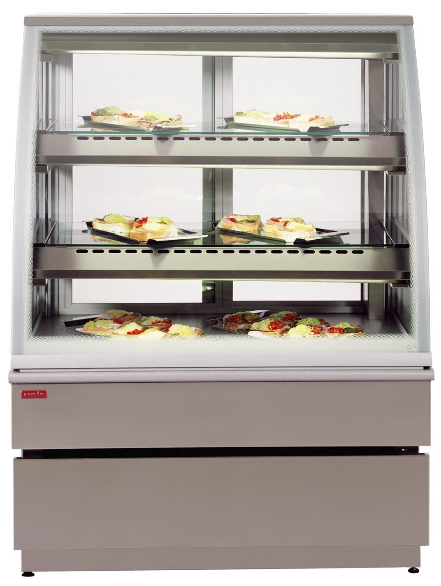 Georgia III Pastry Display Cabinet, Static, 4/8°C