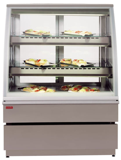 Georgia III Pastry Display Cabinet, Static, 4/8°C