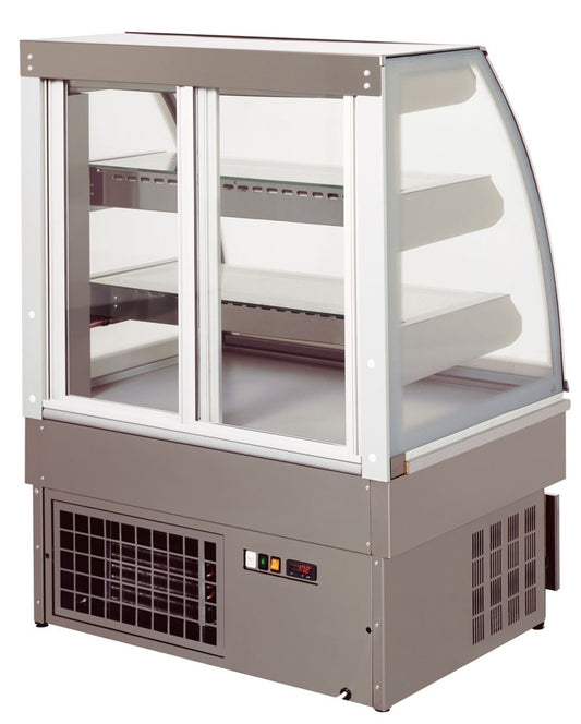 Georgia III Pastry Display Cabinet, Static, 4/8°C