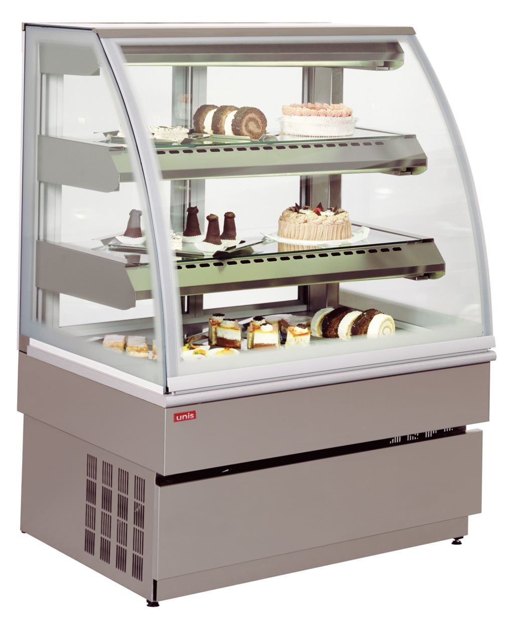 Georgia III Pastry Display Cabinet, Static, 4/8°C