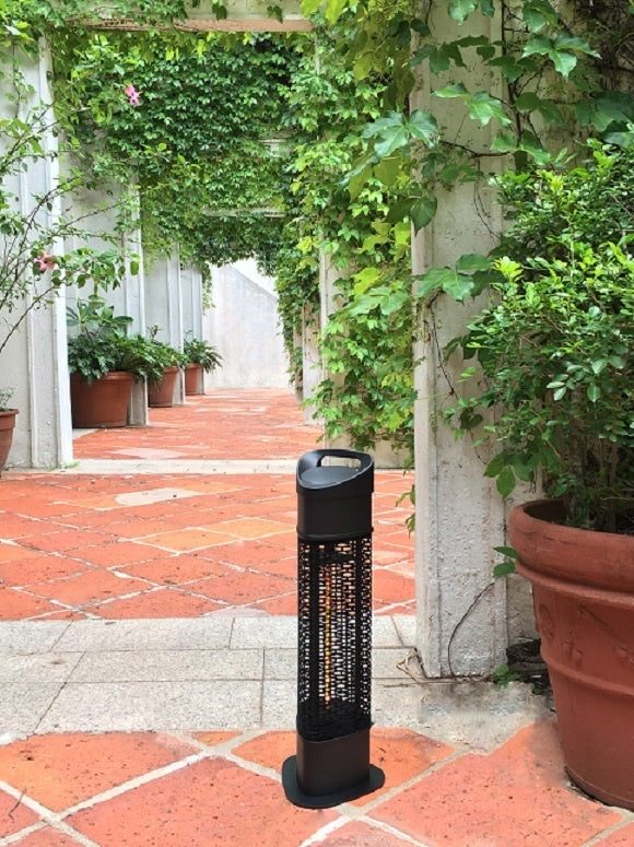 Infrared Patio Heater Tower, 1.2 kW, 6 m²