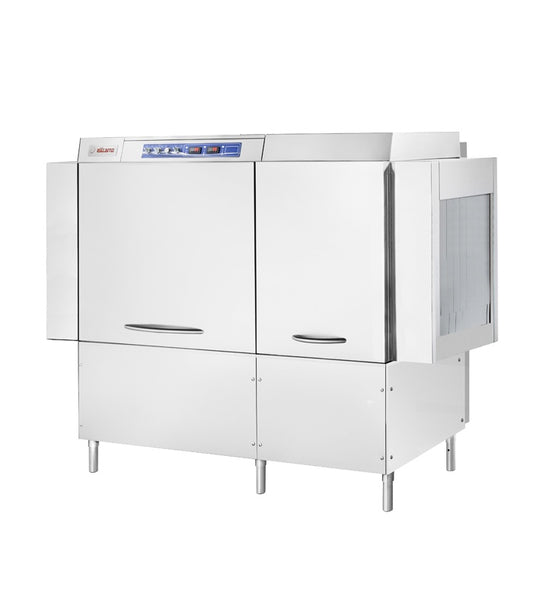 Tunnel Dishwasher, Double Rinse, 108 Racks/h, 23.2 kW
