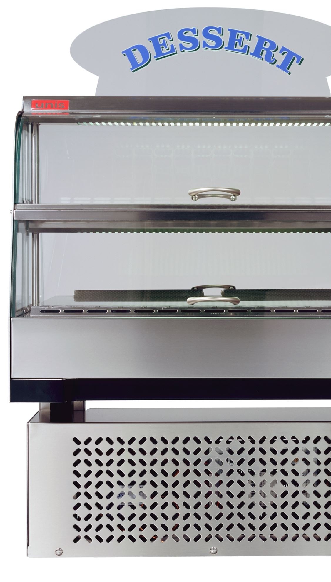 Loire Pastry Display Cabinet, 2-Shelf, 1 kW