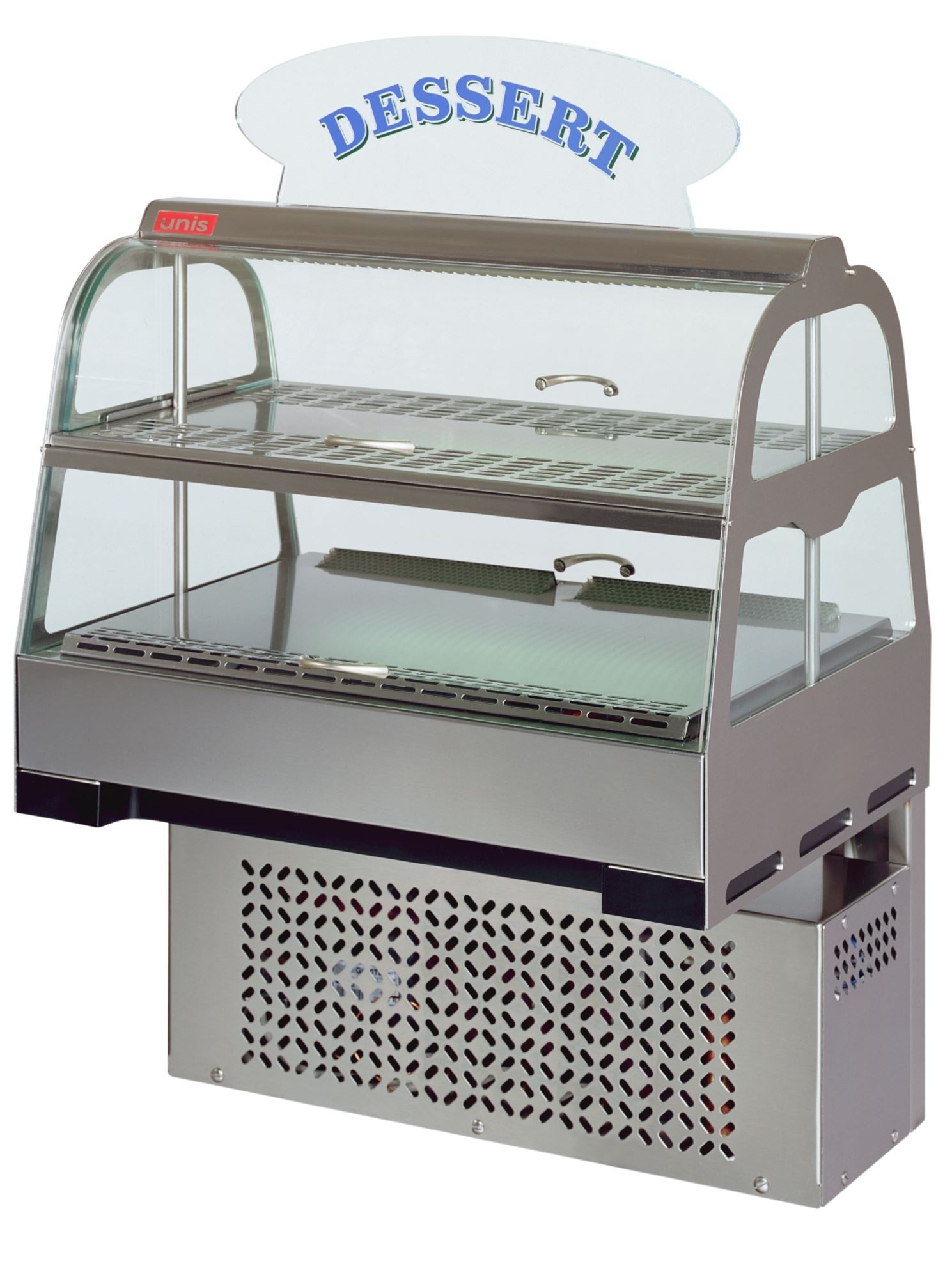 Loire Pastry Display Cabinet, 2-Shelf, 1 kW