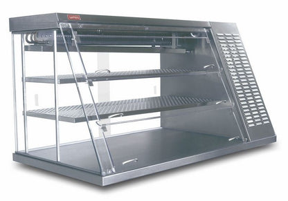 Refrigerated Countertop Showcase, 2 Shelves, +2/+12°C