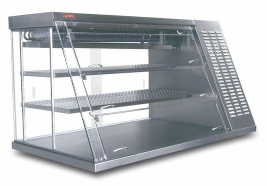 Refrigerated Countertop Showcase, 2 Shelves, +2/+12°C