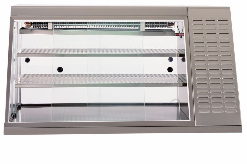 Refrigerated Countertop Showcase, 2 Shelves, +2/+12°C