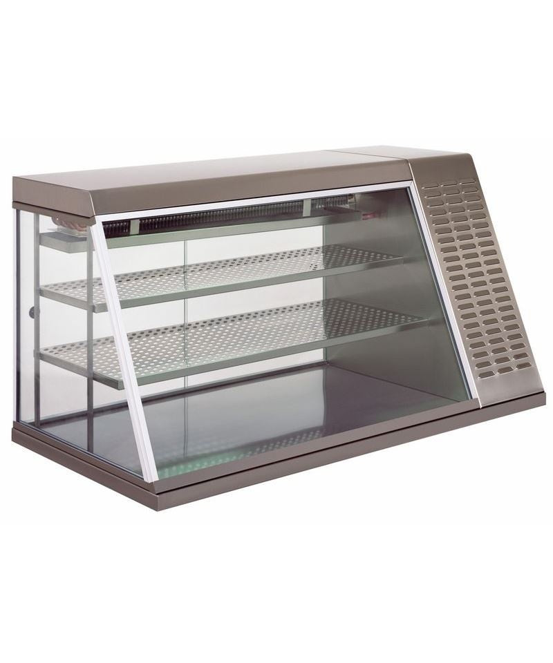 Refrigerated Countertop Showcase, 2 Shelves, +2/+12°C