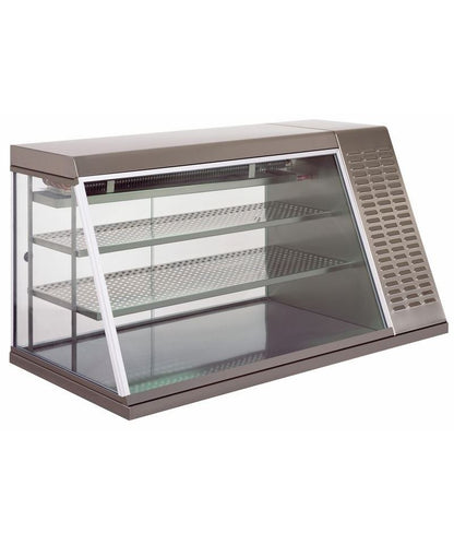 Refrigerated Countertop Showcase, 2 Shelves, +2/+12°C