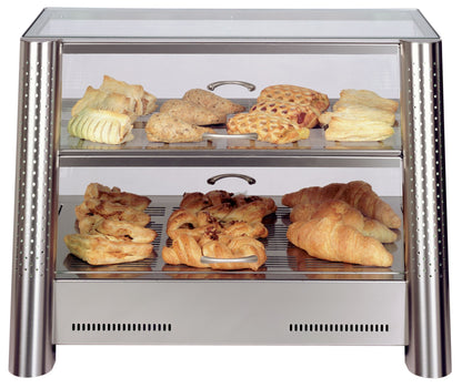 Countertop Warmer Display Case, 1.05 kW, +30/+90°C