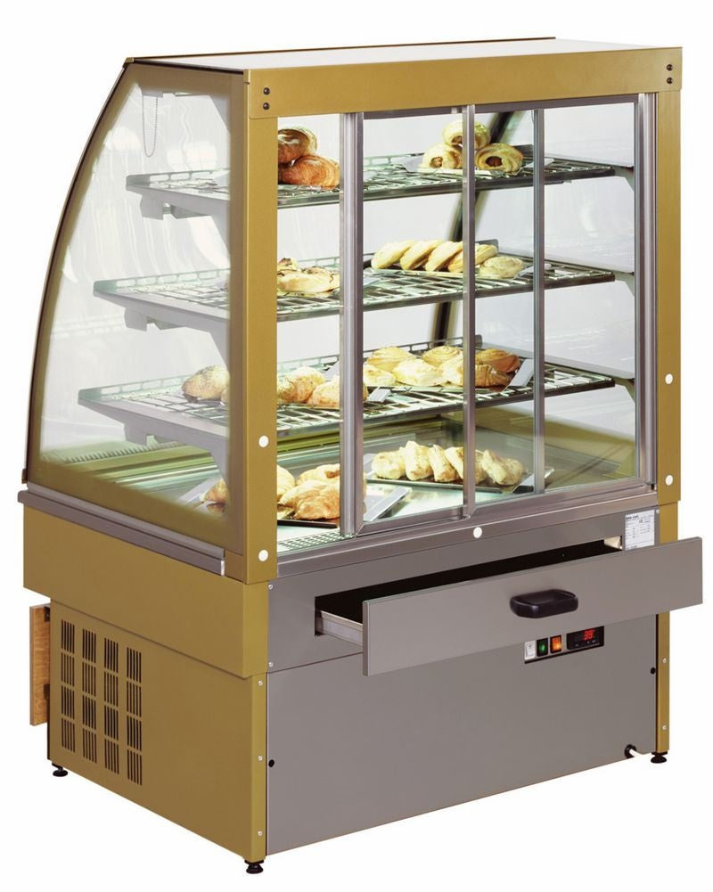 Georgia III Heated Serve-Over Counter, +30/+90°C